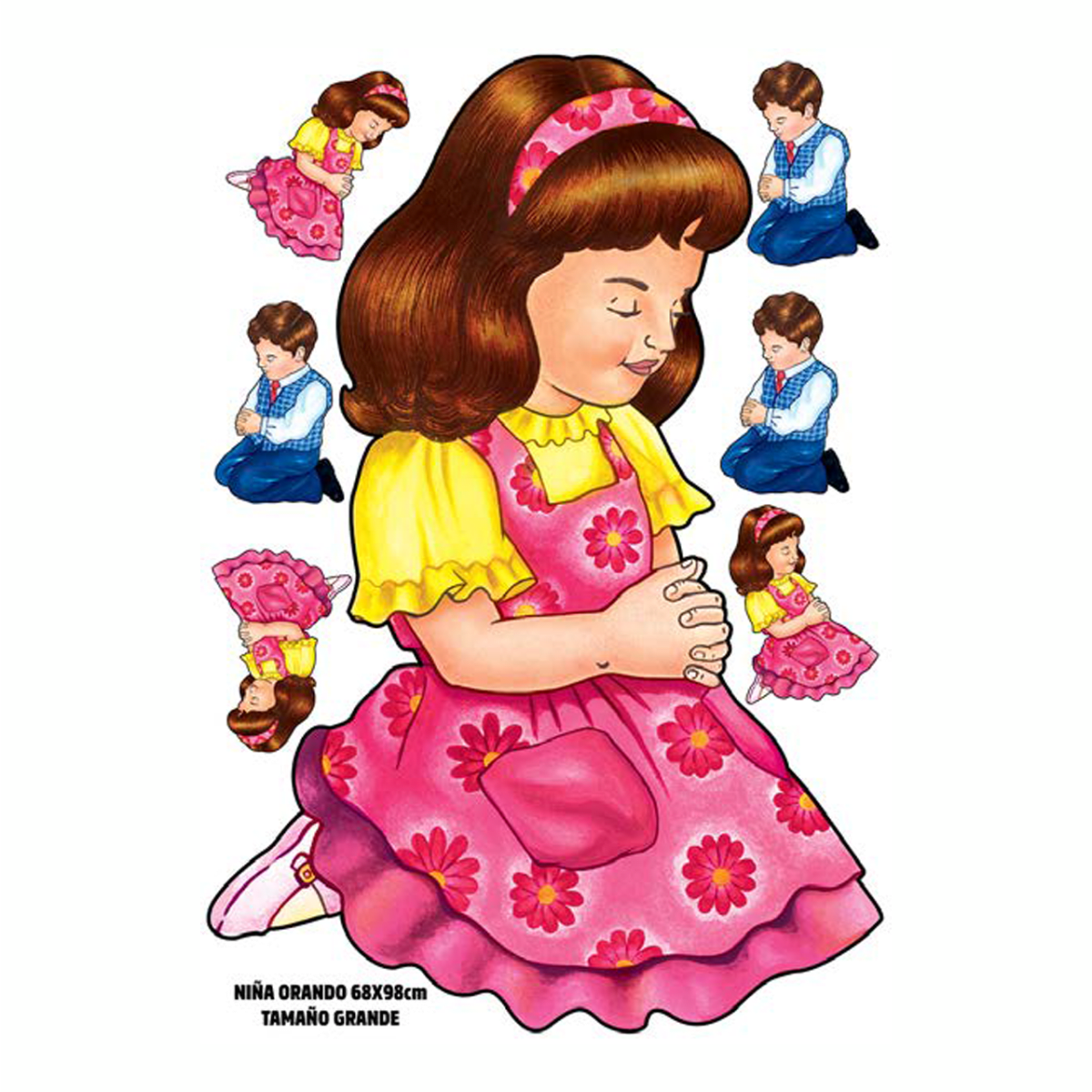 NIÑA ORANDO 68 x 98 CM1