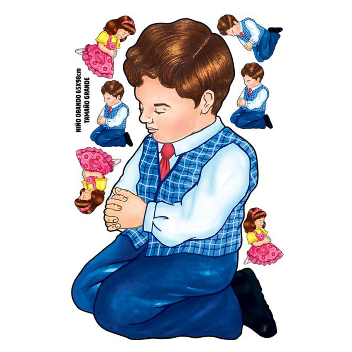 NIÑO ORANDO 68 x 98 CM1