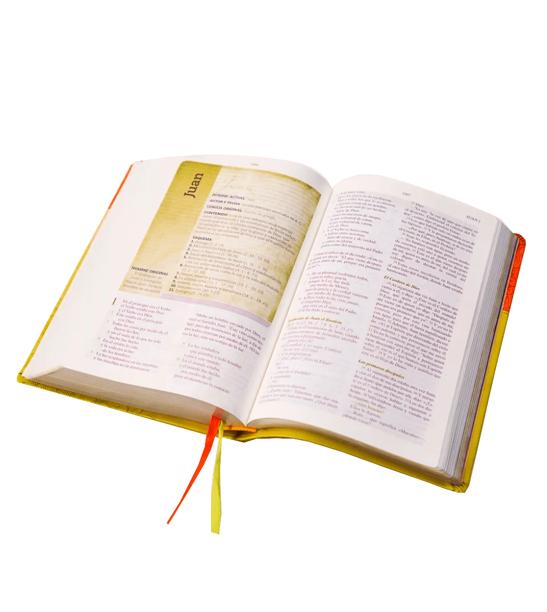 BIBLIA DE LA MUJER RV95 - VERDE/NARANJA2