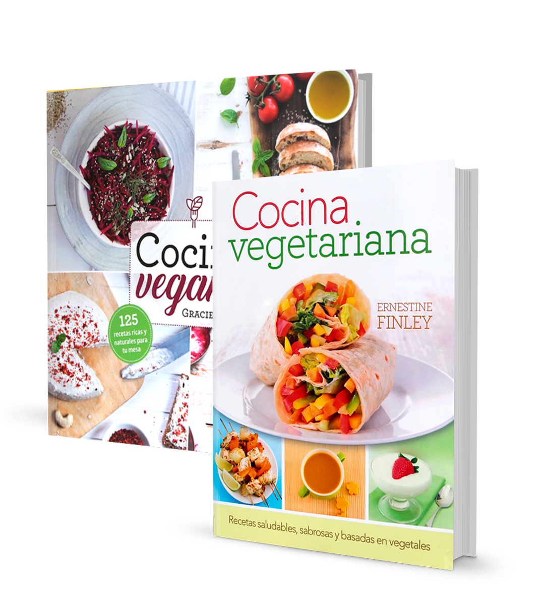 PACK COCINA VEGETARIANA + COCINA VEGANA1