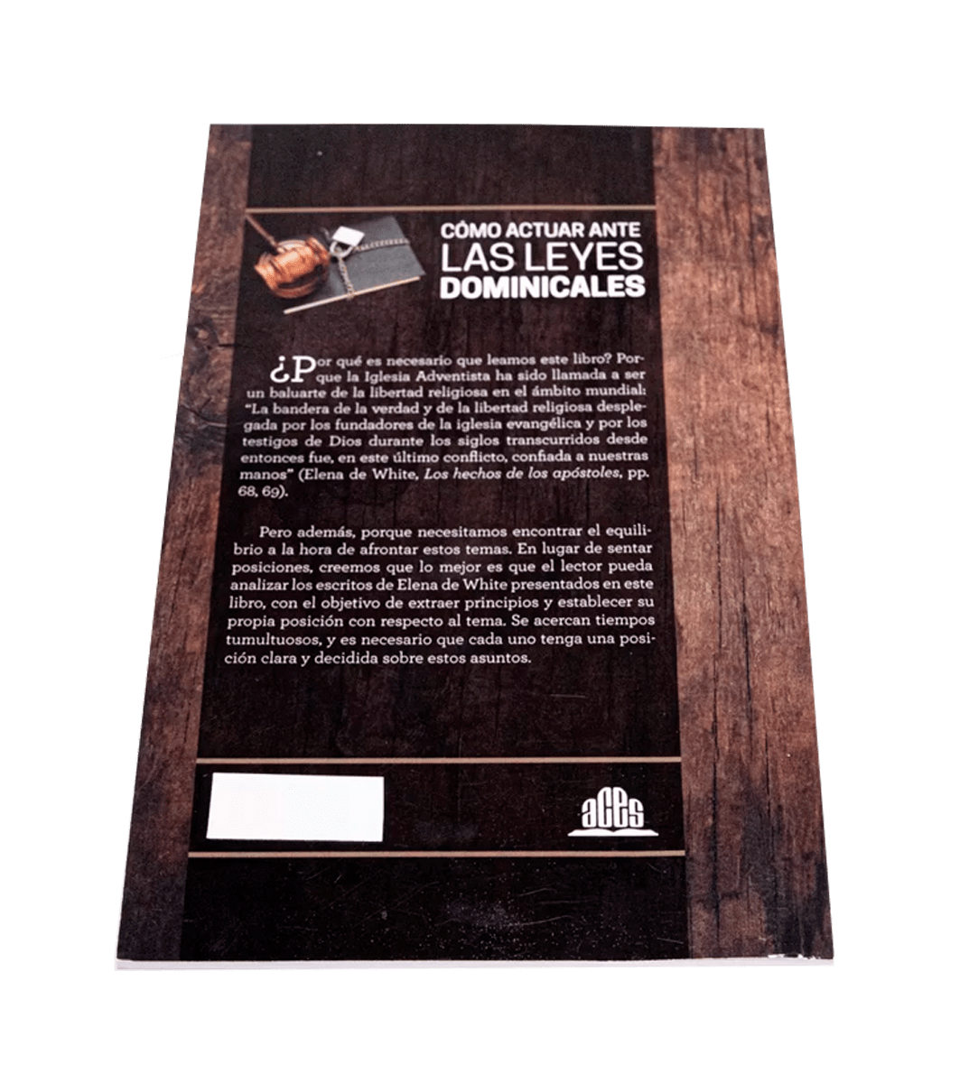 CÓMO ACTUAR ANTE LAS LEYES DOMINICALES1