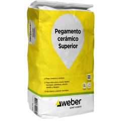 adhesivo cerámico weber 25 kg