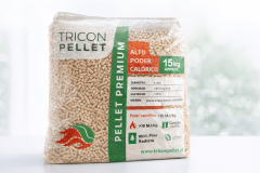 pellet aserrin 15 kg