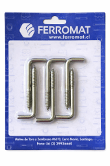 Tornillo Escuadra display de 6 unidades Ferromat