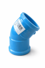 Codo PVC Hidráulico 45 grados