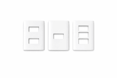 Placa simple Blanca