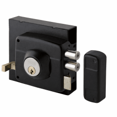 Cerradura 323 sobreponer Odis Negra