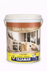 pintura látex acrílico tajamar