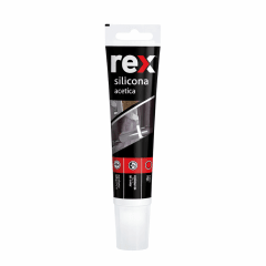 Silicona alta temperatura 70 ml Rex
