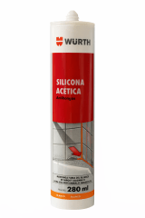 silicona acética wurth 280ml
