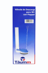 Valvula De Descarga WC Flapper Taumm