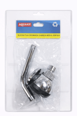Ducha fija cromada Espiga Aquakit