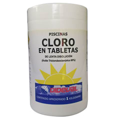 cloro tabletas 1 kg dideval