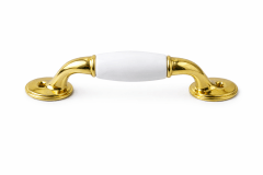Manilla dorada para mueble