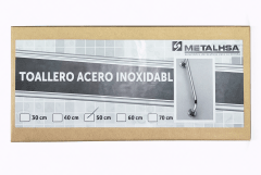 toallero 50 cm metalhsa