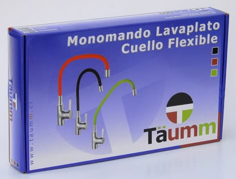 monomando lavaplatos cuello flexible Taumm4