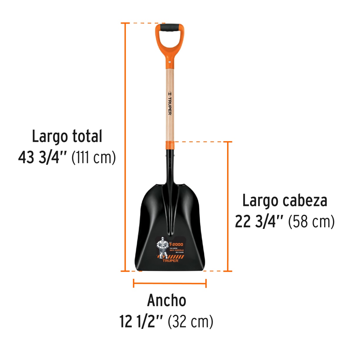 Pala carbonera Truper1