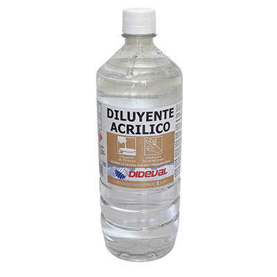 diluyente acrílico 1 lt dideval1