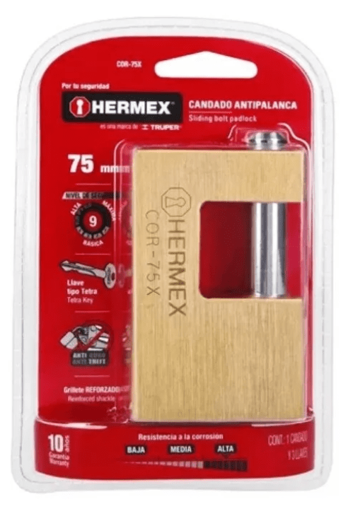 Candado Anti Palanca 75 mm1
