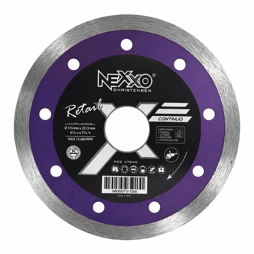 disco diamantado continuo 7