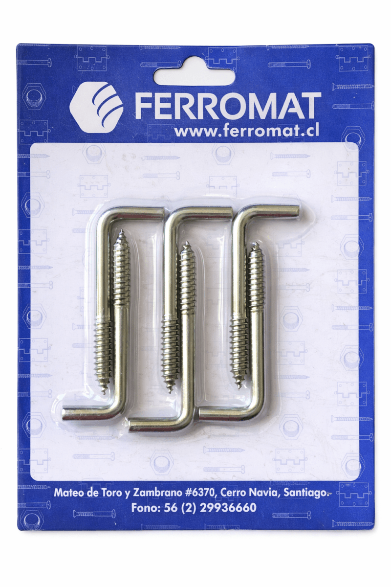 Tornillo Escuadra display de 6 unidades Ferromat1