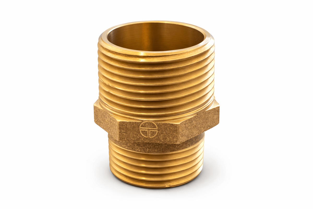Niple bronce HE - HE 1/2 PULG1
