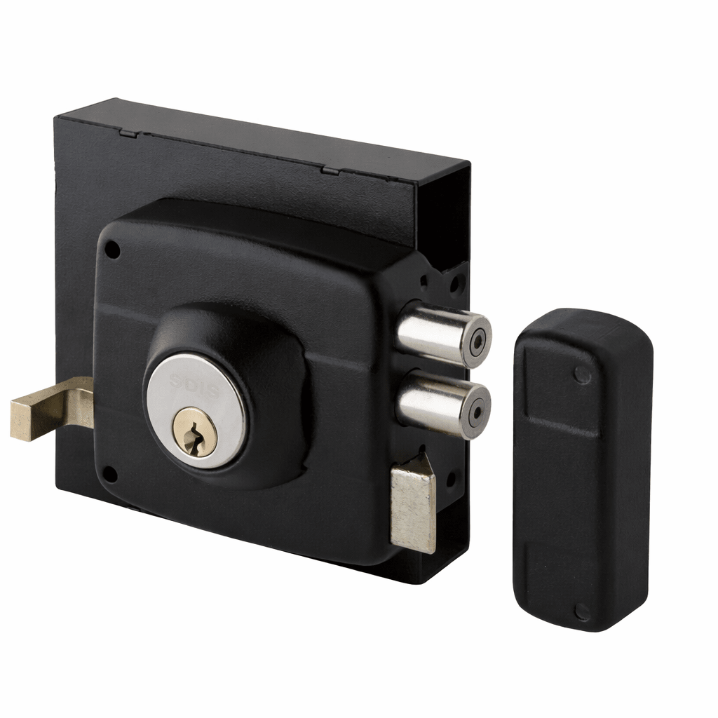 Cerradura 323 sobreponer Odis Negra1