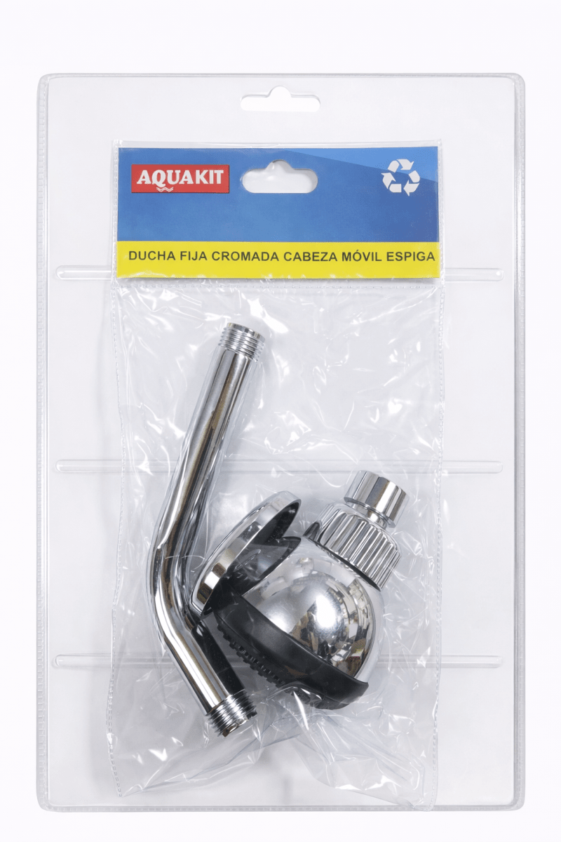 Ducha fija cromada Espiga Aquakit1