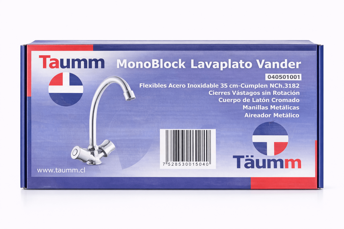 monoblock lavaplatos vander taumm1