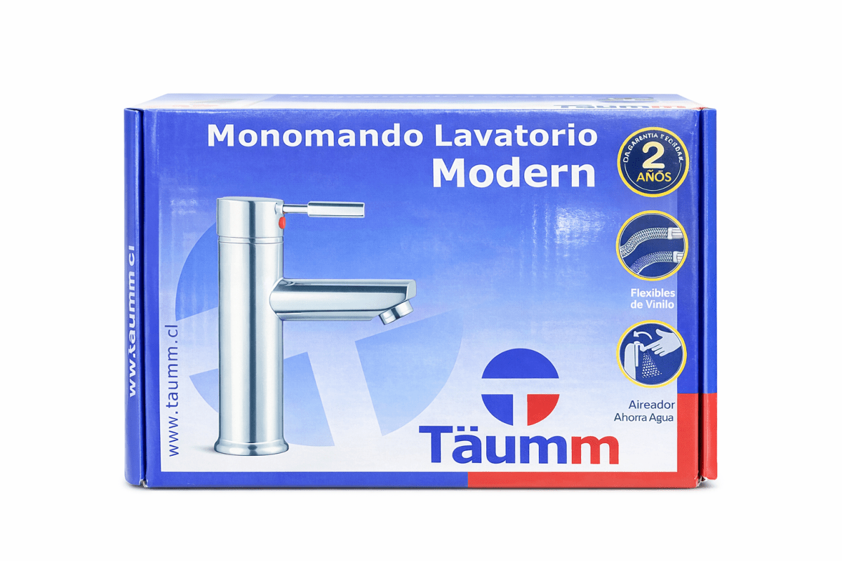 Monomando lavamanos modern Taumm3