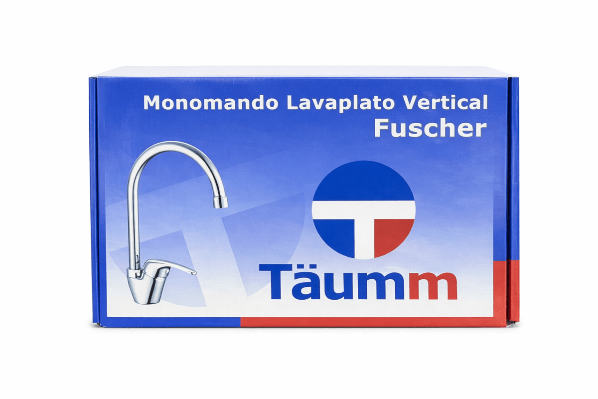 monomando lavaplatos vertical Fuscher Taumm1