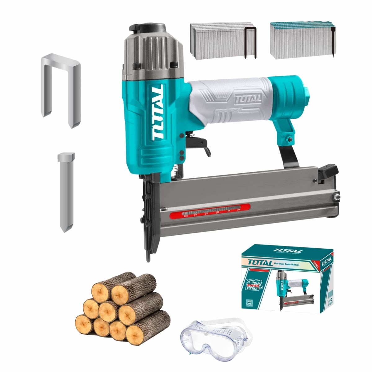 pistola clavadora - corchetera 2 en 1 total2