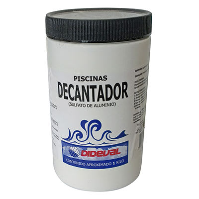 Decantador Piscina 1 kg Dideval1