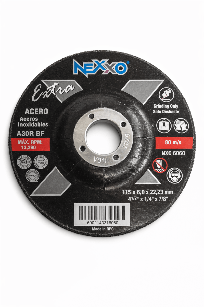 Disco de Desbaste para Metal 115 x 6 mm1