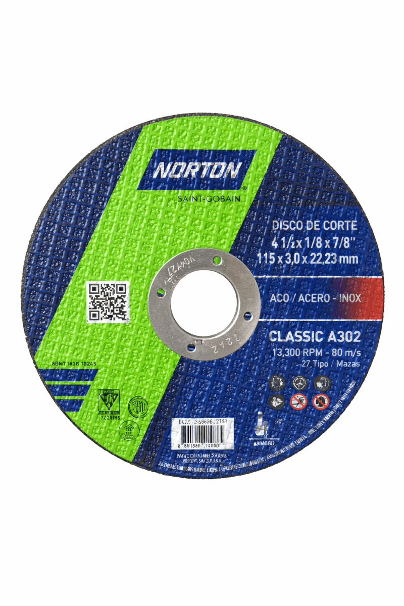 Disco de Corte Fierro 4 1/2