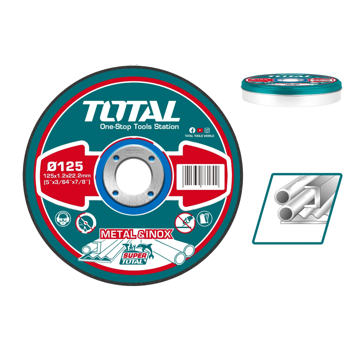 Disco de Corte para Fierro Total1