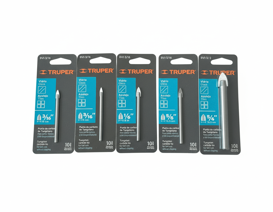 Broca vidrio Truper1