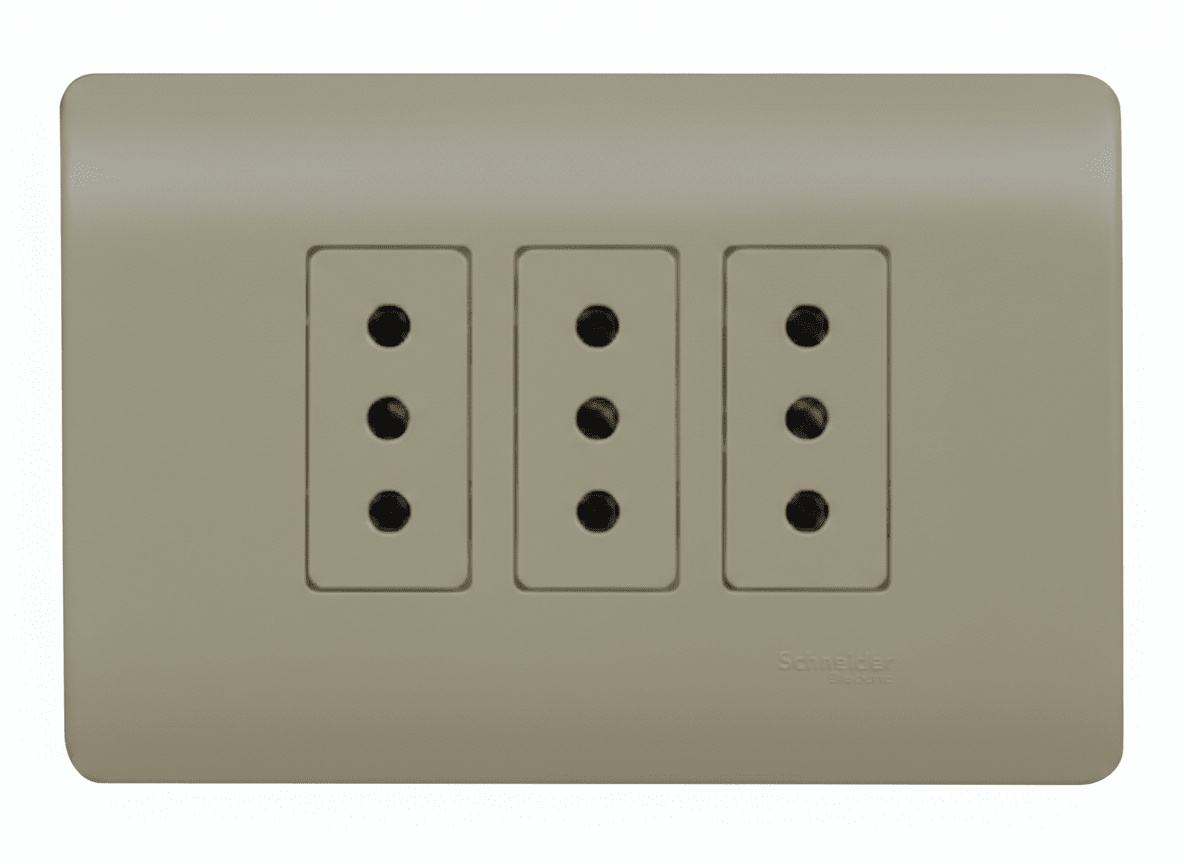 Placa Armada Enchufe 10A Embutido1