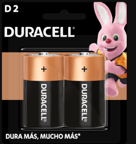 Pila alcalina Duracell - tipo D1