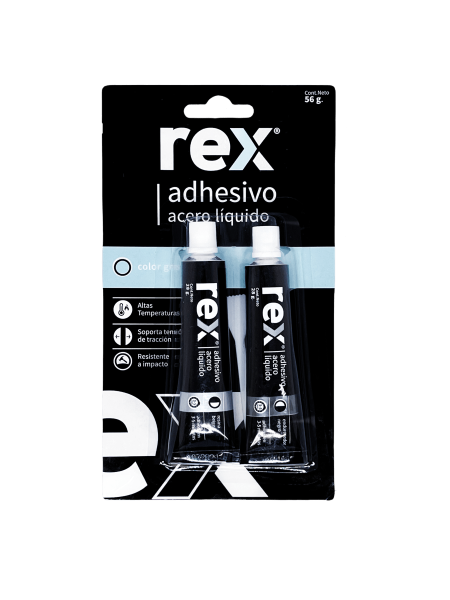 Adhesivo acero liquido rex 56 grs.1