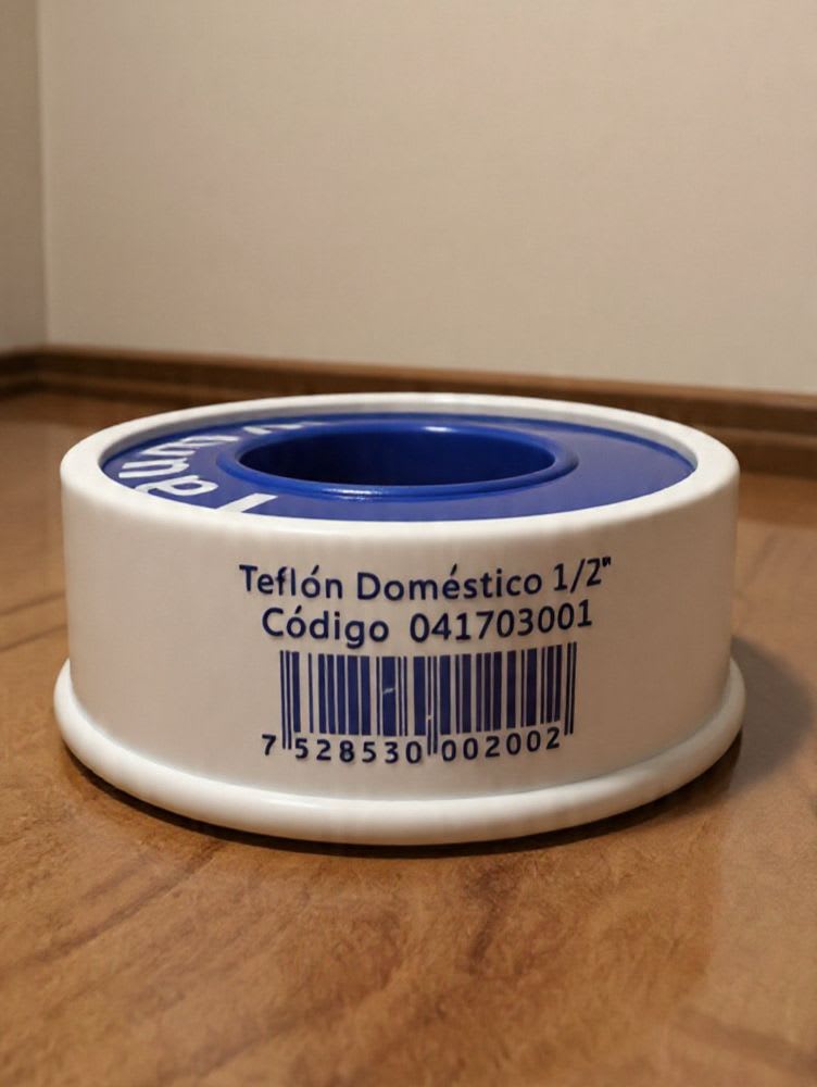 teflón domestico para agua 1/2