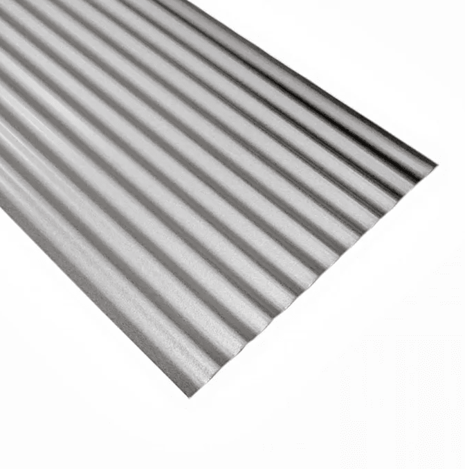 Plancha de Zinc Acanalado espesor 0.35 x 851 cm1