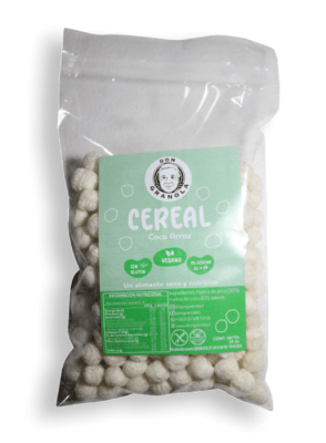 Cereal Coco Arroz Sin Gluten 30 grs Don Granola1