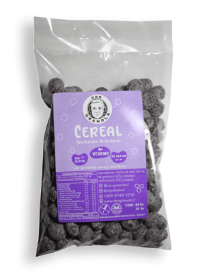 Cereal Garbanzo Arandanos Sin Gluten 30 grs Don Granola1