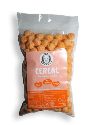 Cereal Garbanzo Naranja Sin Gluten 30 grs Don Granola1