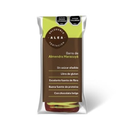 Barrita Alea Almendra maracuya chocolate belga
