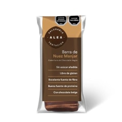 Barrita Alea Nuez manjar chocolate belga
