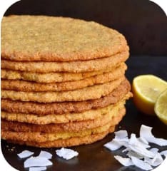 Galletón harina almendra Coco limón