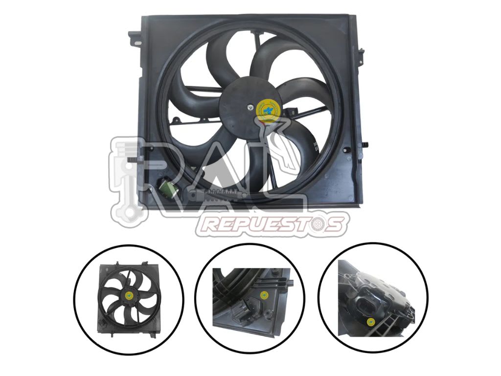 鈴木 ELECTROVENTILADOR NISSAN QASHQAI 2.0 J11 2014-2018 | R.A.L