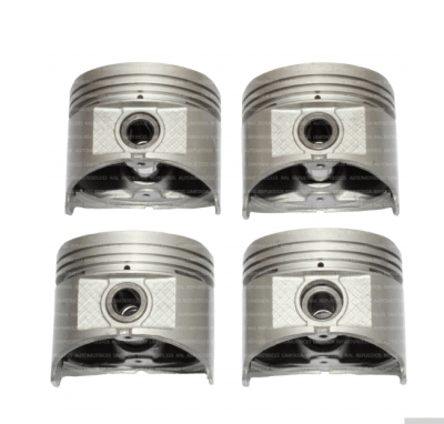 JUEGO PISTONES STD NISSAN V16 TAPA ROJA 1993-19974